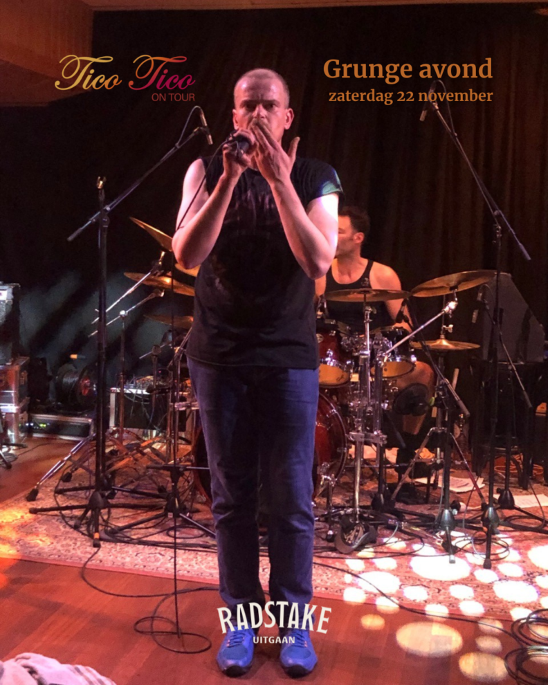 Grunge avond zaterdagavond 22 november
