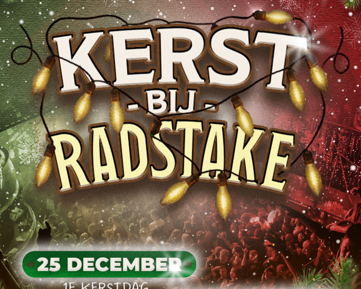 3 4 Kerstbij Radstake Poster
