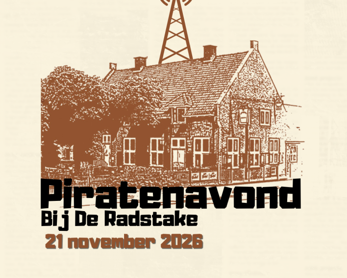 Piratenavond zaterdag 21 november 2026