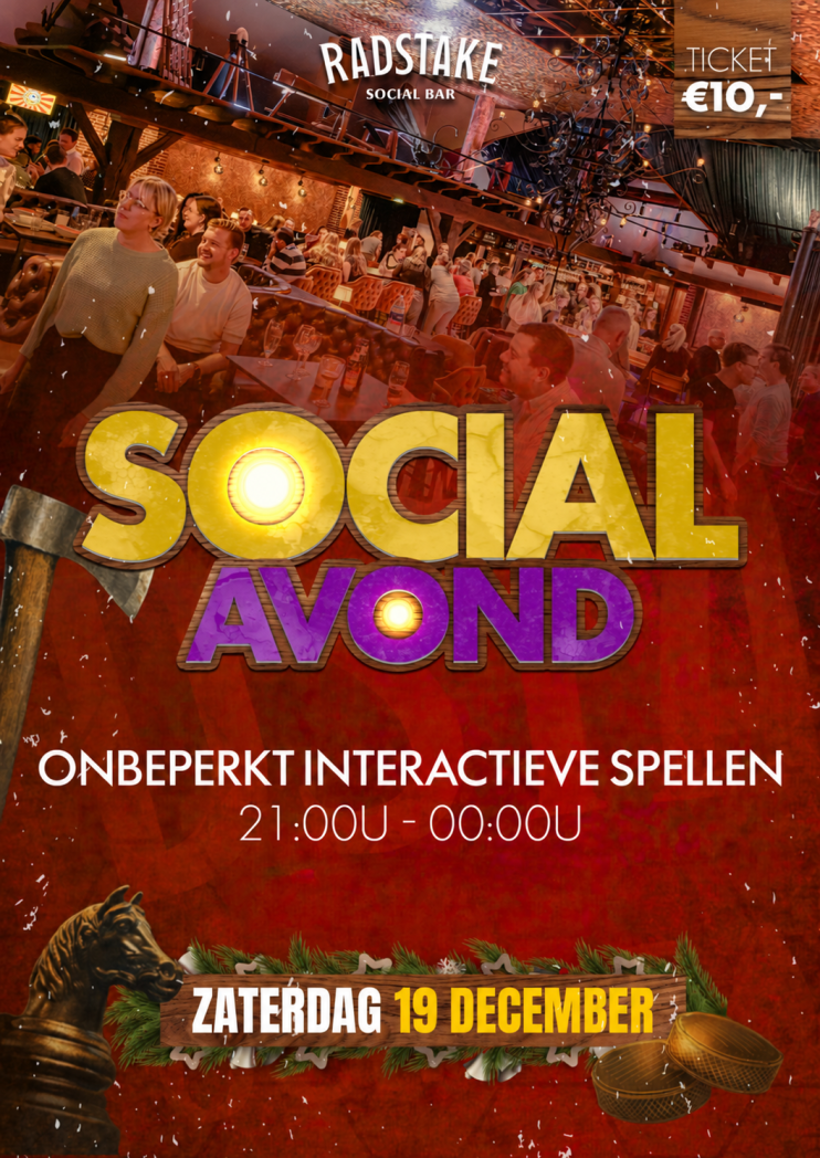 Feestelijke Social Avond in Radstake